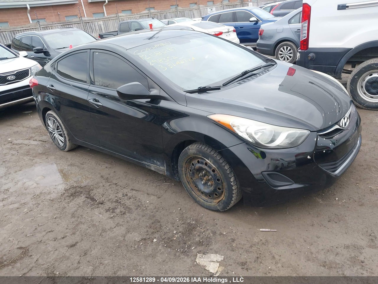5NPDH4AEXDH298352 · 2013 HYUNDAI ELANTRA GL
