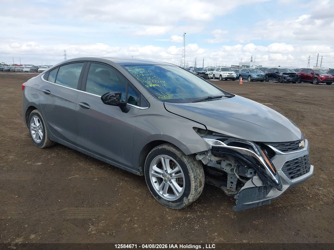 1G1BE5SM0J7****** · 2018 CHEVROLET CRUZE LT · 1/12