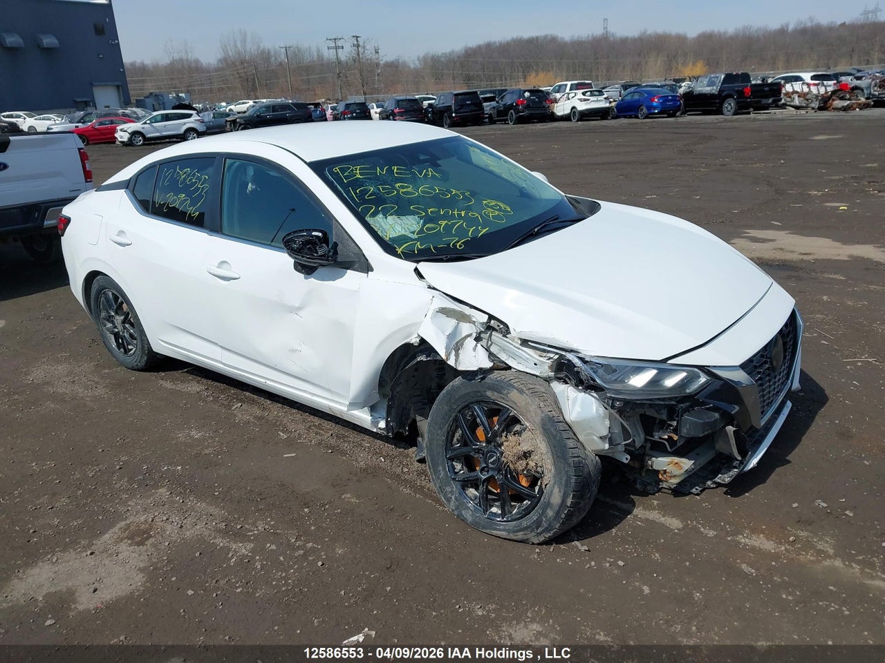 3N1AB8BV9NY209744 · 2022 NISSAN SENTRA S/S PLUS