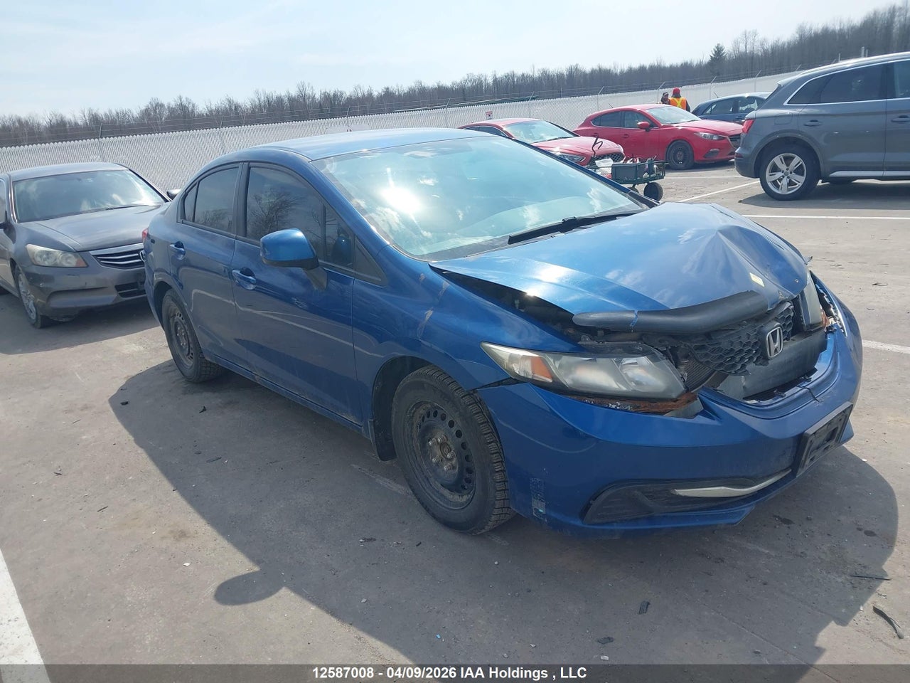 2HGFB2E45DH011574 · 2013 HONDA CIVIC LX · 1/12