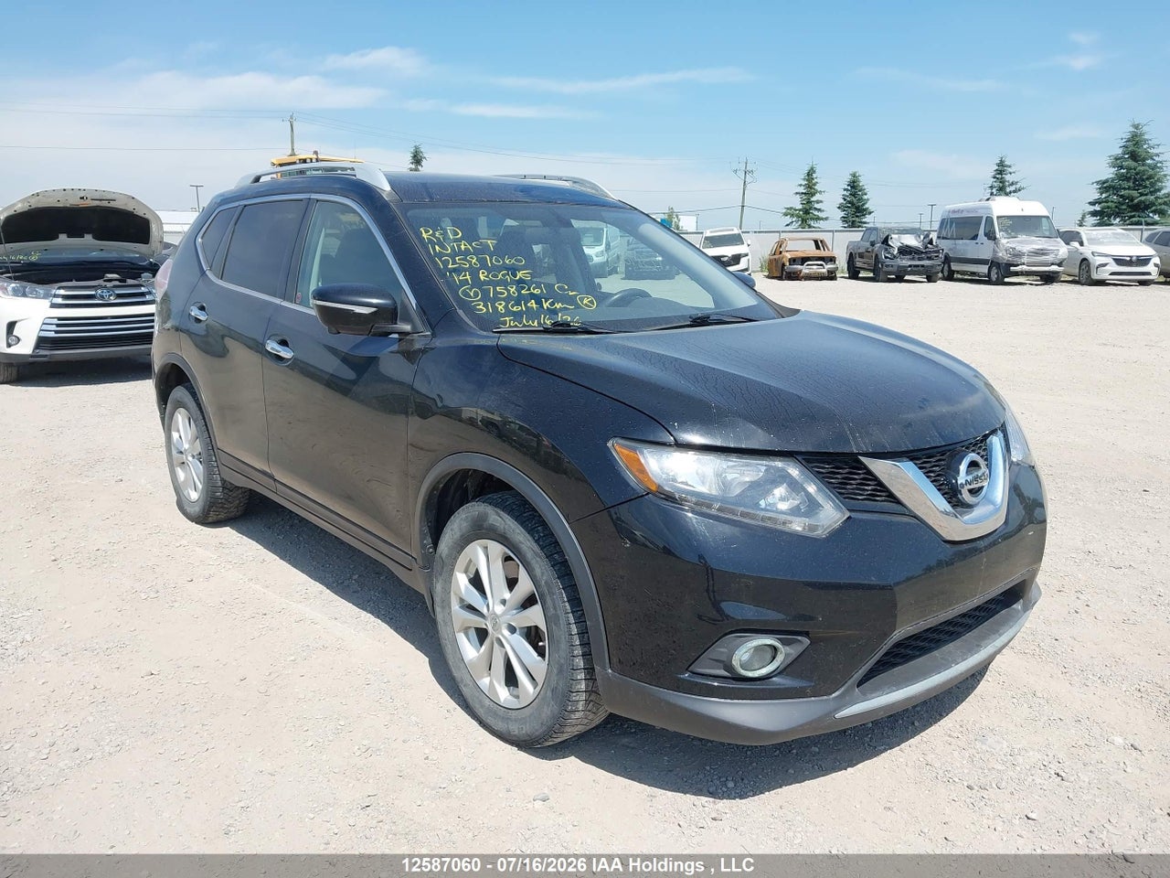 5N1AT2MM5EC758261 · 2014 NISSAN ROGUE S/SL/SV · 1/12