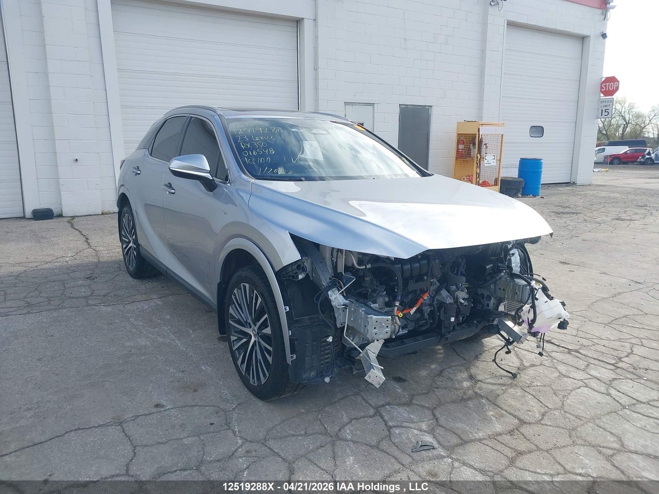2T2BBMCA2PC016548 · 2023 LEXUS RX 350H · 1/12