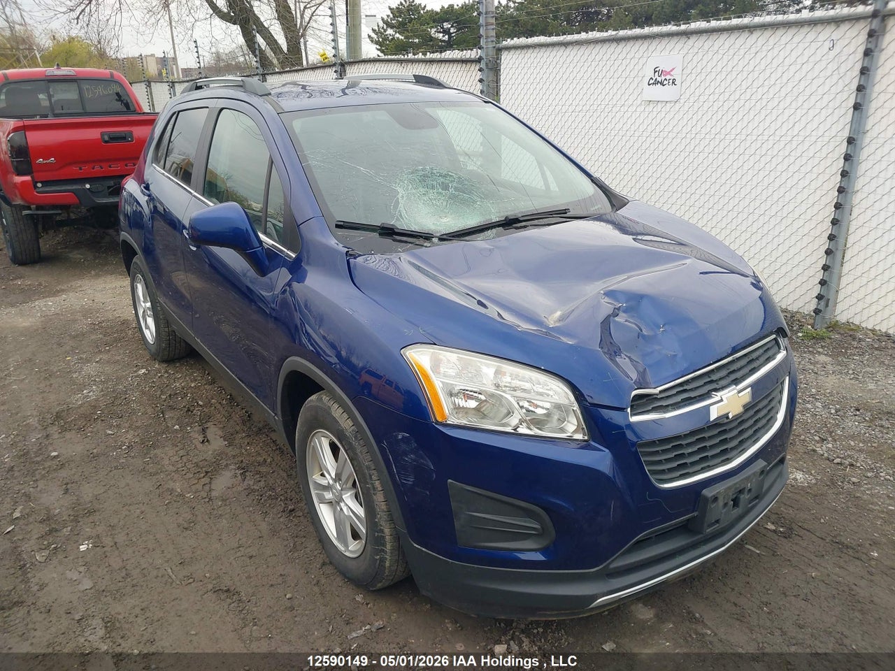 3GNCJMSB1FL152081 · 2015 CHEVROLET TRAX 1LT