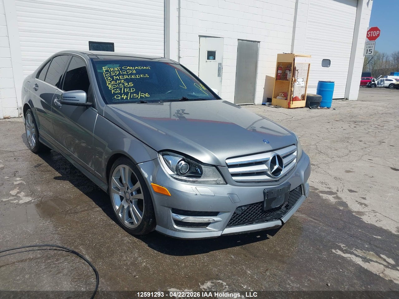 WDDGF8JB1DA801585 · 2013 MERCEDES BENZ C 350 4MATIC · 1/12