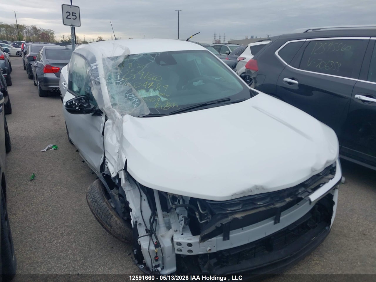 KL77LFE24SC****** · 2025 CHEVROLET TRAX · 1/12