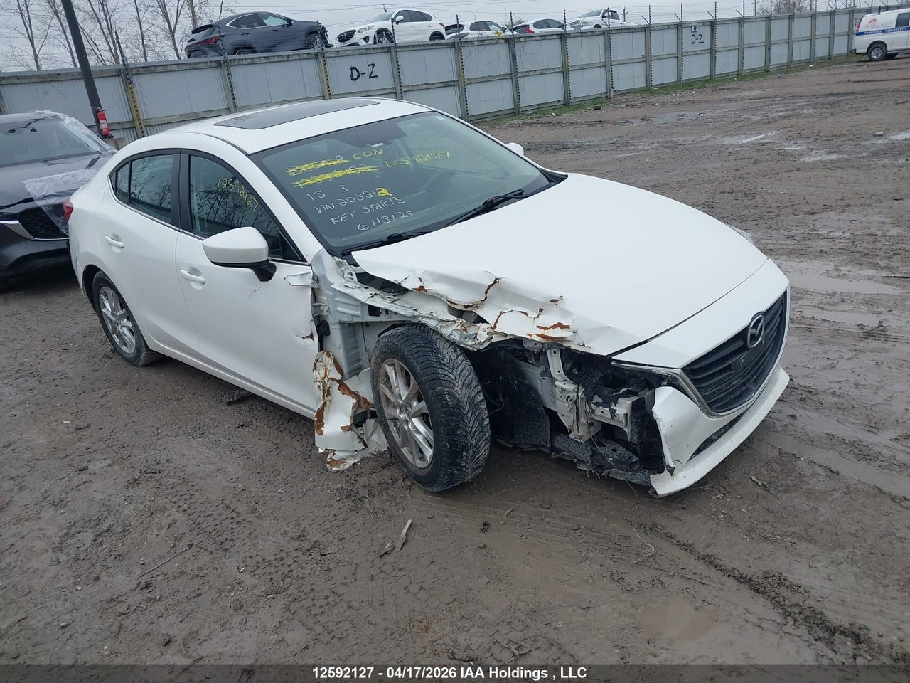 3MZBM1V75FM203512 · 2015 MAZDA MAZDA3 GS