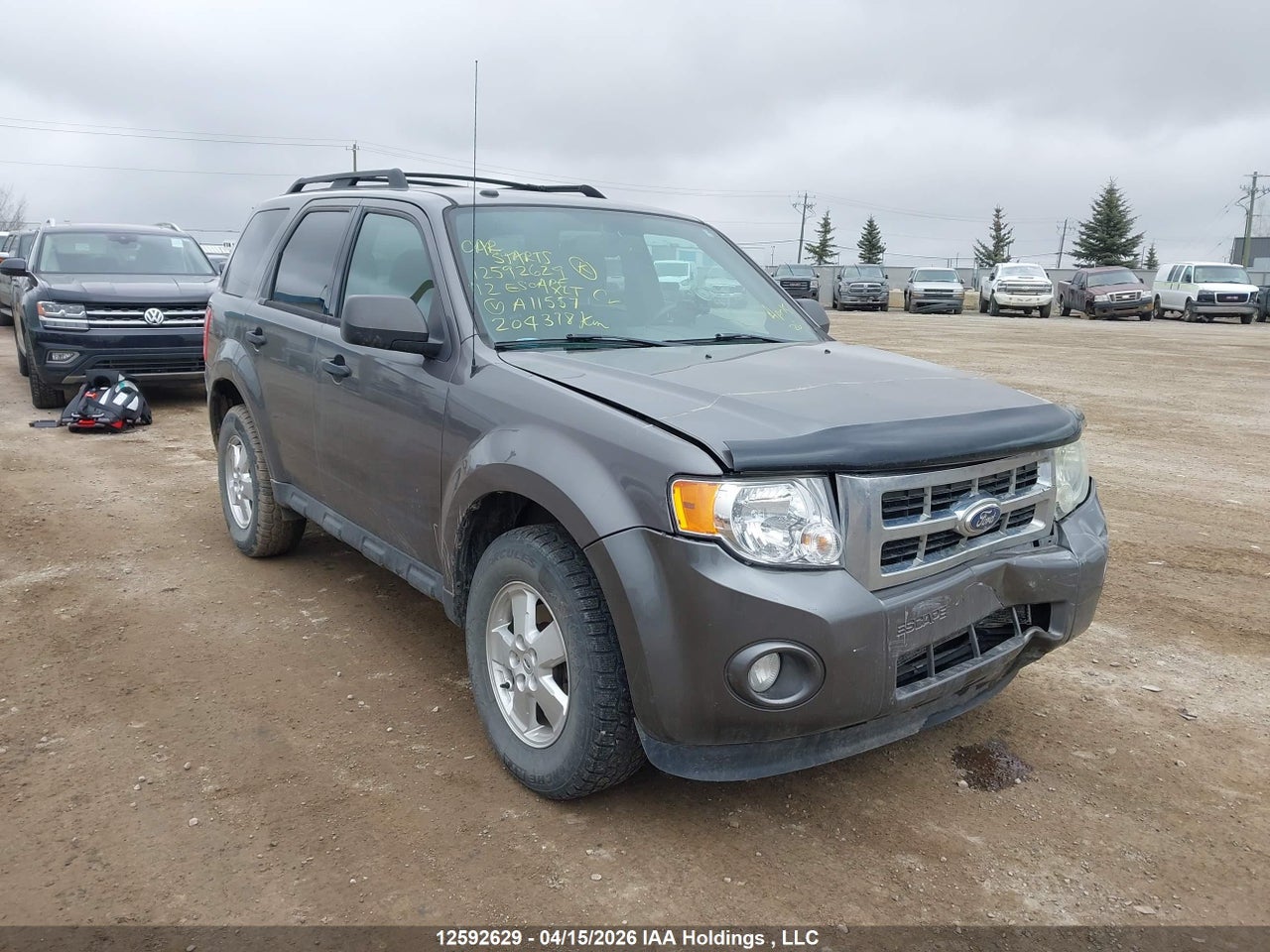 1FMCU0D77CK****** · 2012 FORD ESCAPE XLT · 1/12