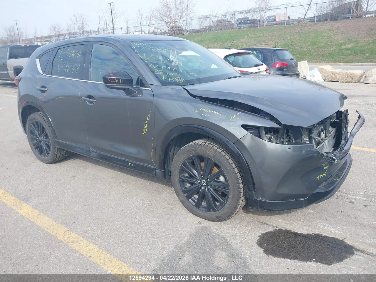 JM3KFBDYXN0****** · 2022 MAZDA CX-5 SPORT DESIGN W/TURBO · 1/12