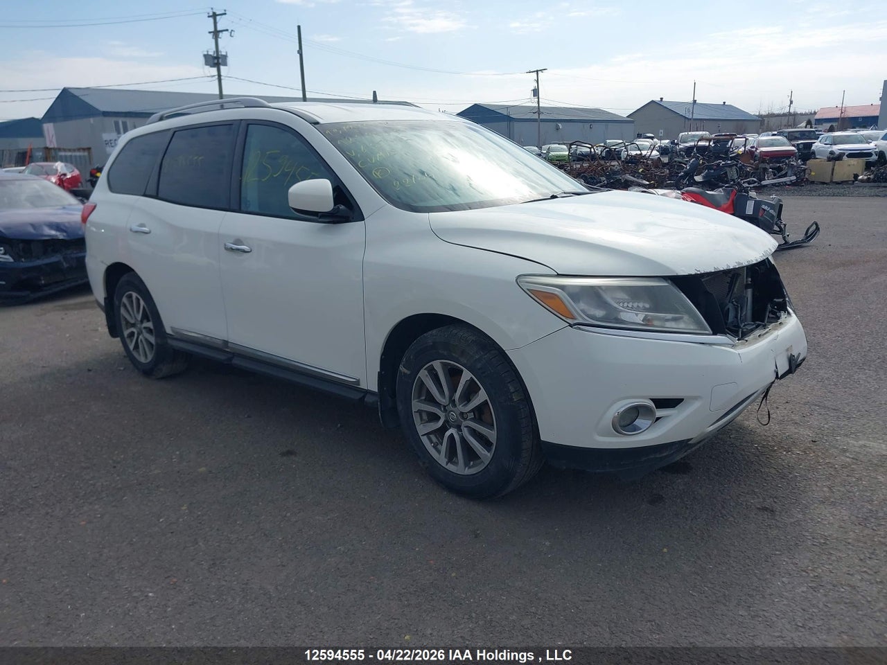 5N1AR2MM1DC635392 · 2013 NISSAN PATHFINDER S/SV/SL/PLATINUM