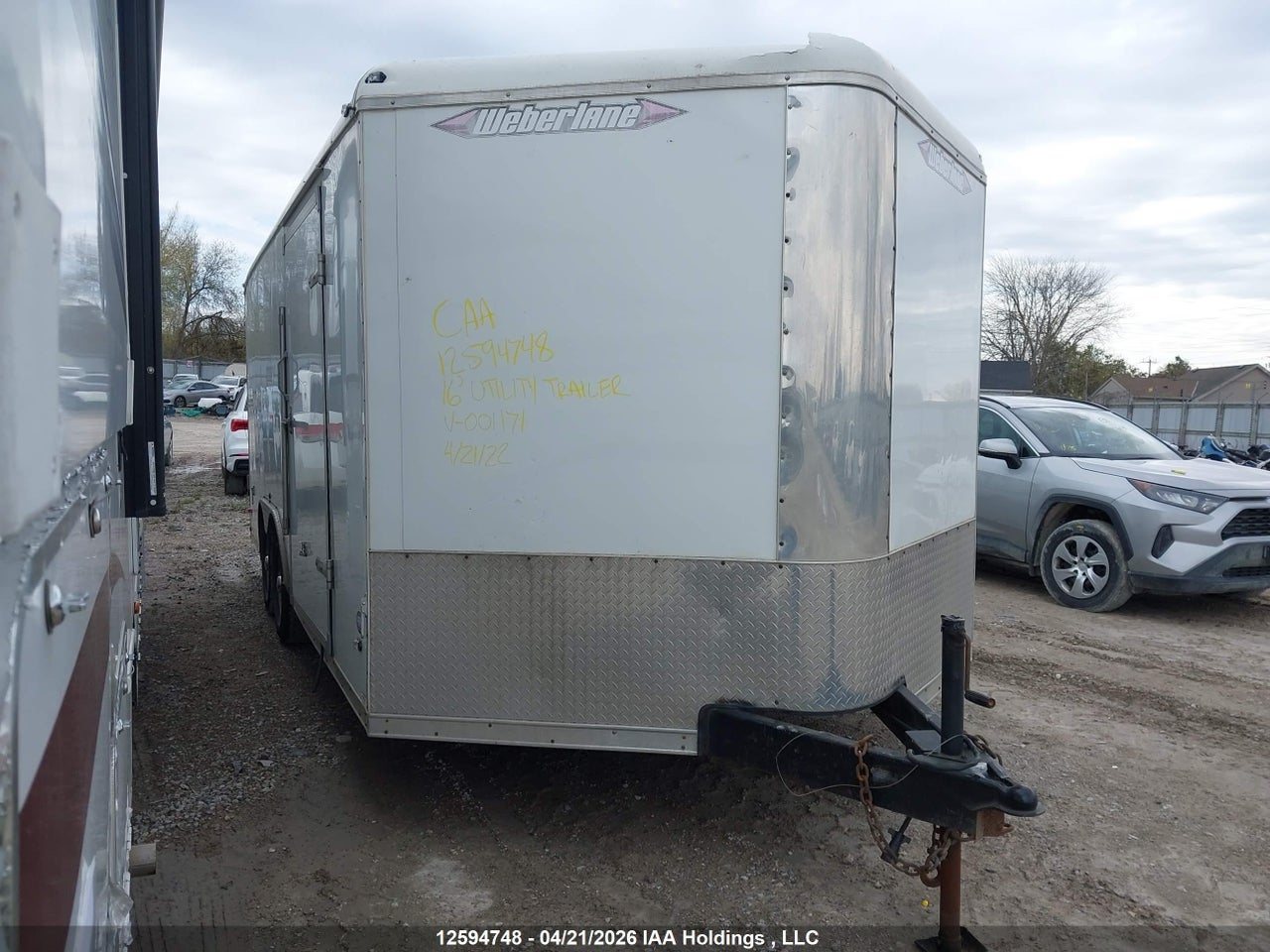 56UBE1627GB001171 · 2016 UTILITY TRAILER MFG TRAILER