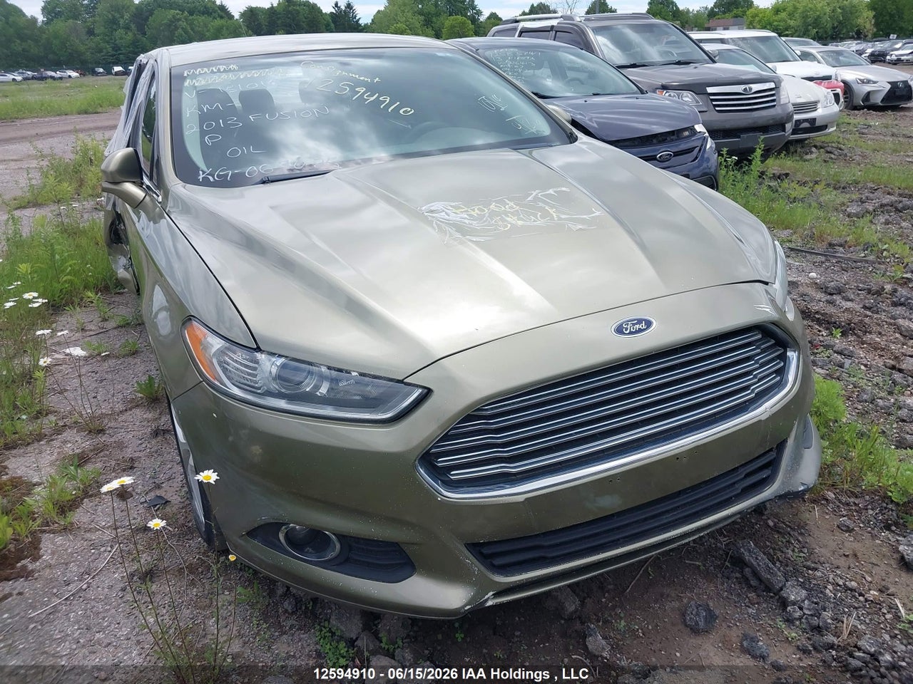 3FA6P0H76DR151010 · 2013 FORD FUSION SE · 1/12