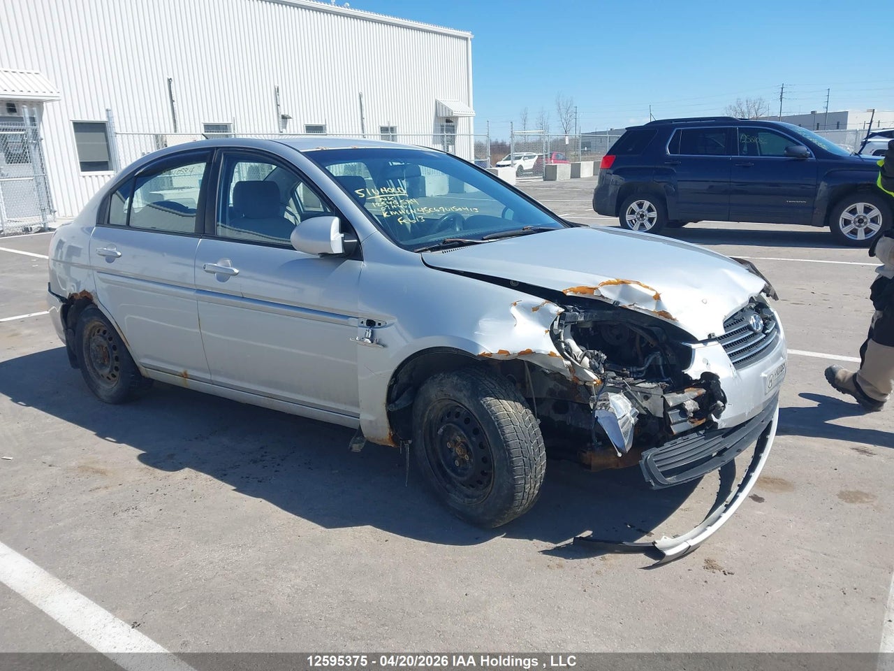 KMHCN45C67U150413 · 2007 HYUNDAI ACCENT GL/GLS