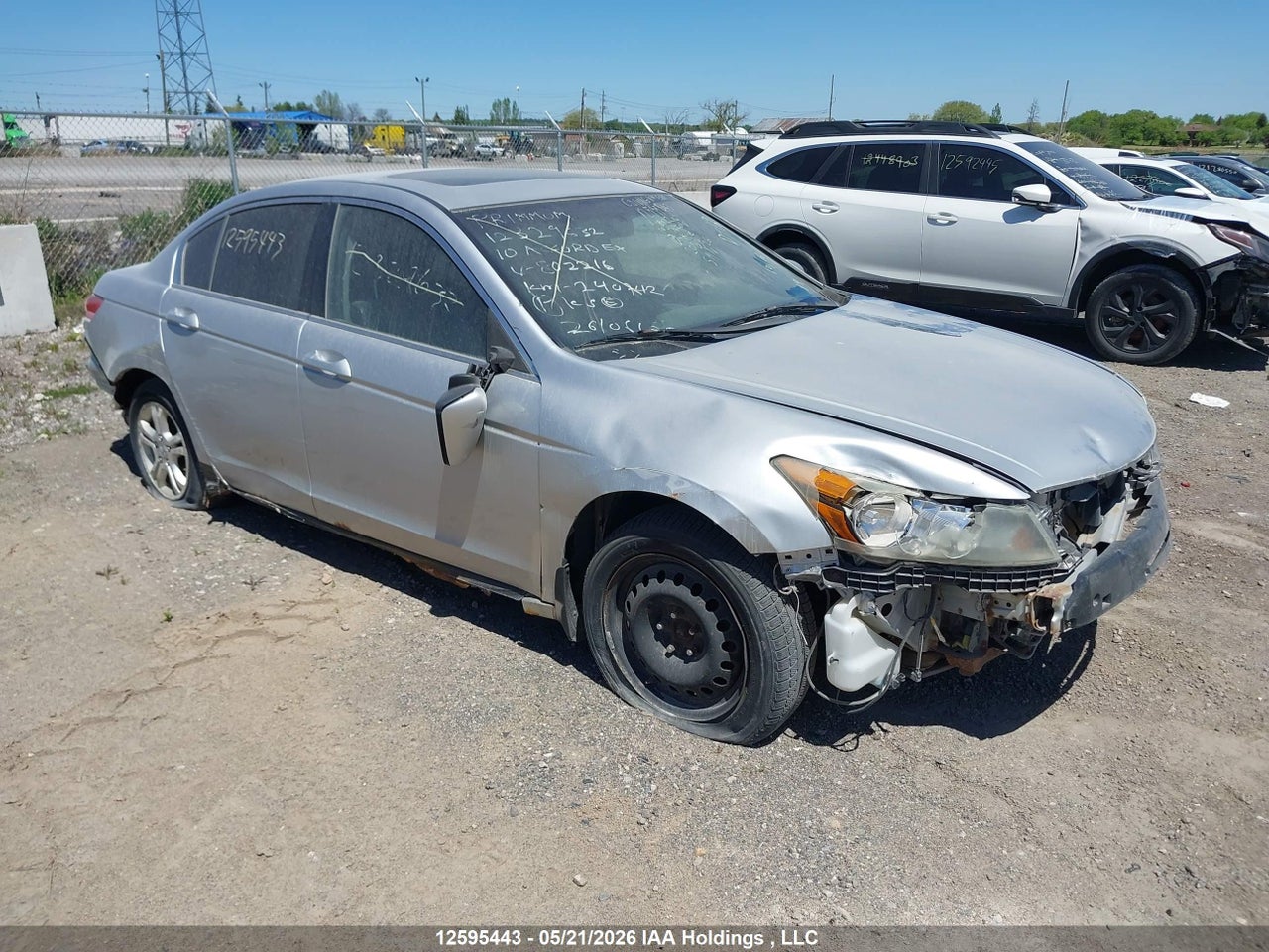 1HGCP2F81AA802216 · 2010 HONDA ACCORD EX-L