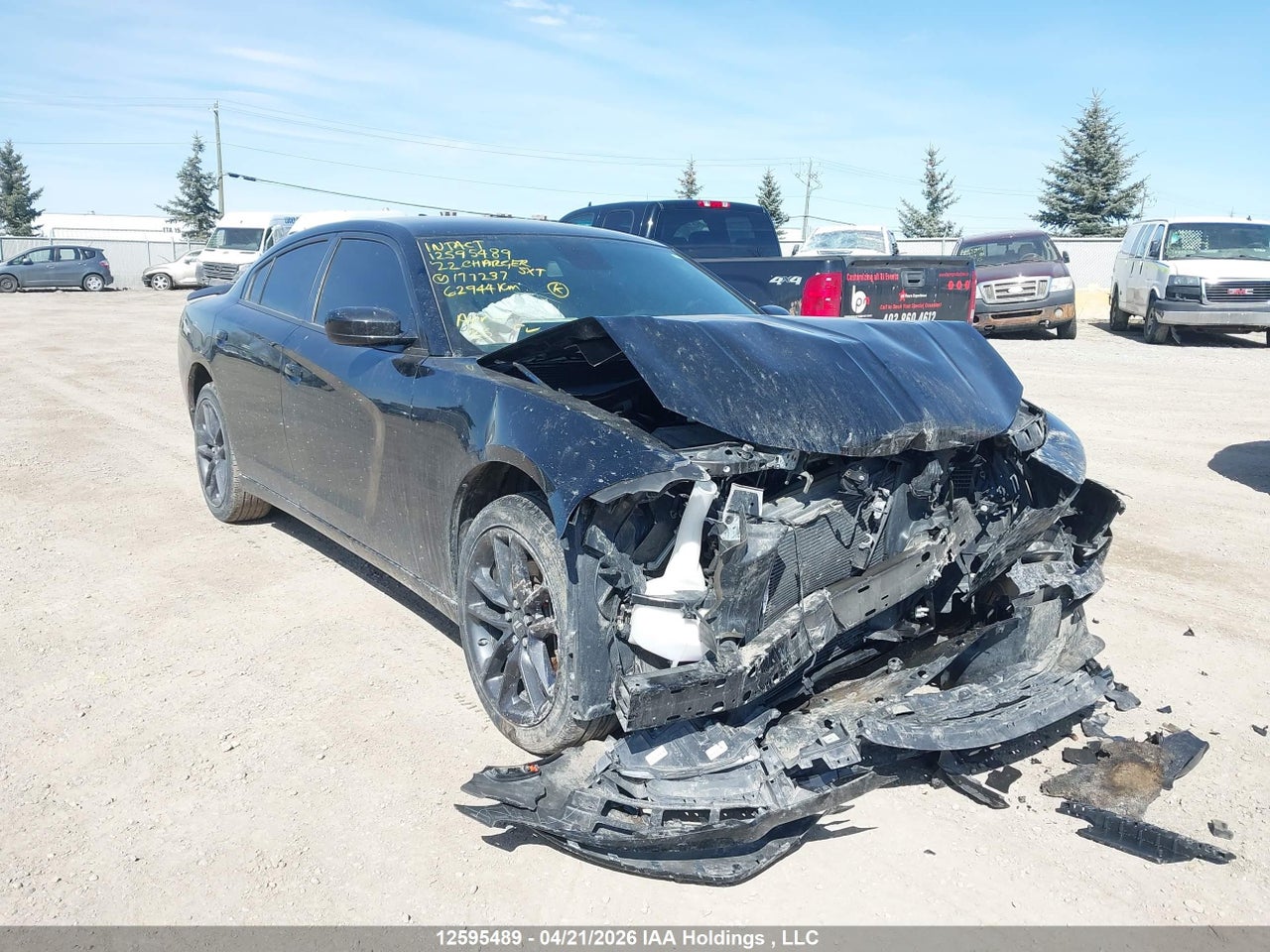 2C3CDXJG7NH177237 · 2022 DODGE CHARGER SXT