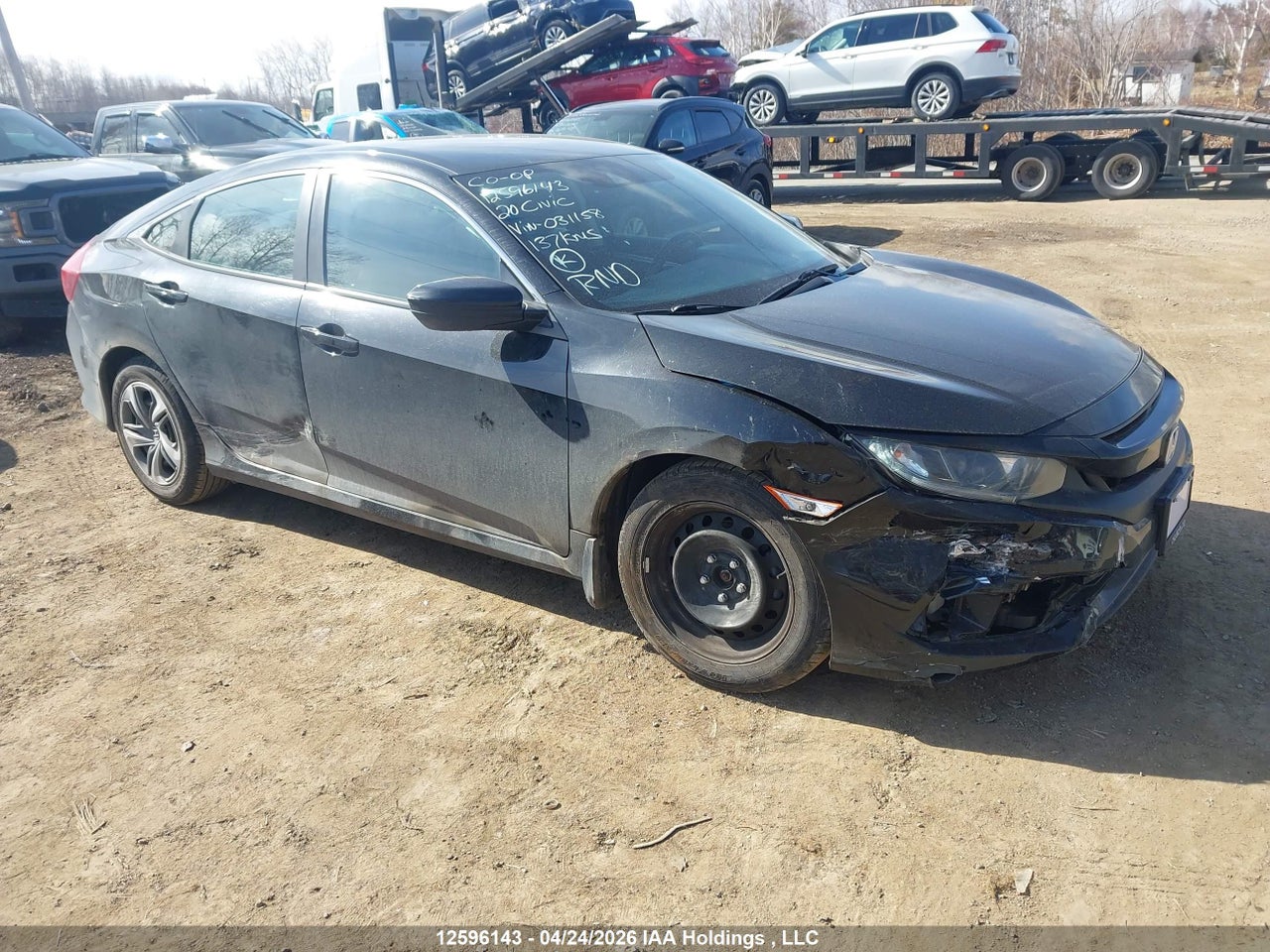 2HGFC2F5XLH****** · 2020 HONDA CIVIC LX · 1/12