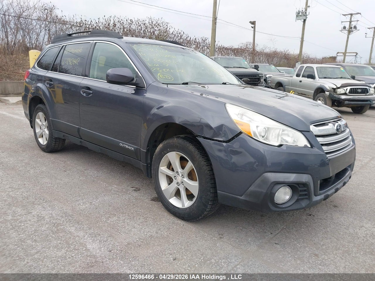 4S4BRHBC3E3282642 · 2014 SUBARU OUTBACK 2.5I PREMIUM · 1/12