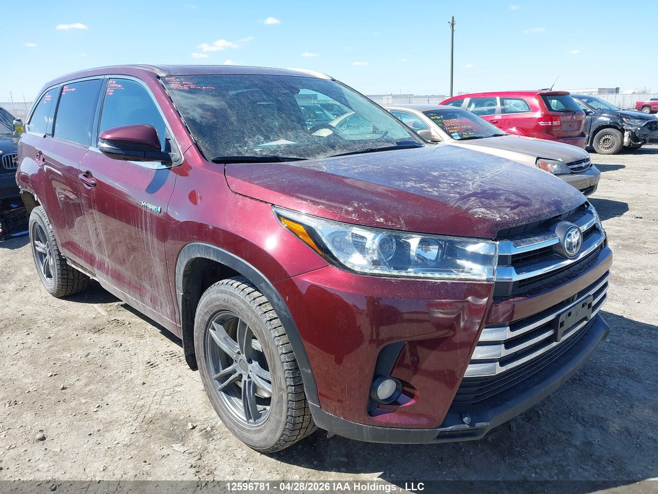 5TDDGRFH0HS021745 · 2017 TOYOTA HIGHLANDER HYBRID LTD PLATINUM