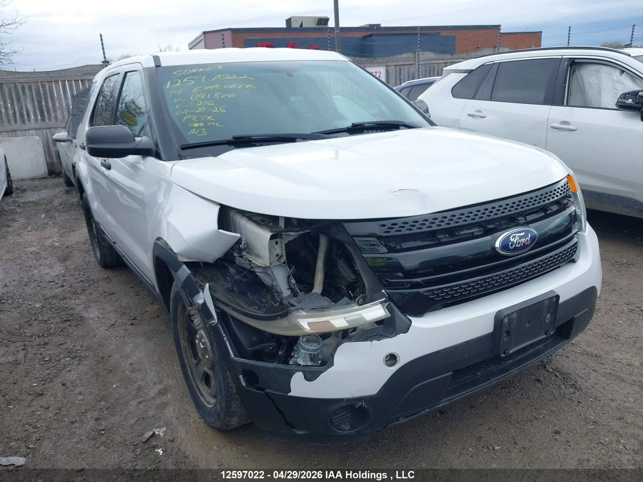 1FM5K8ARXEGB91870 · 2014 FORD EXPLORER XLT