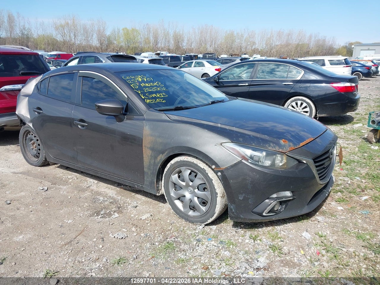 JM1BM1U75F1252002 · 2015 MAZDA 3 Sport