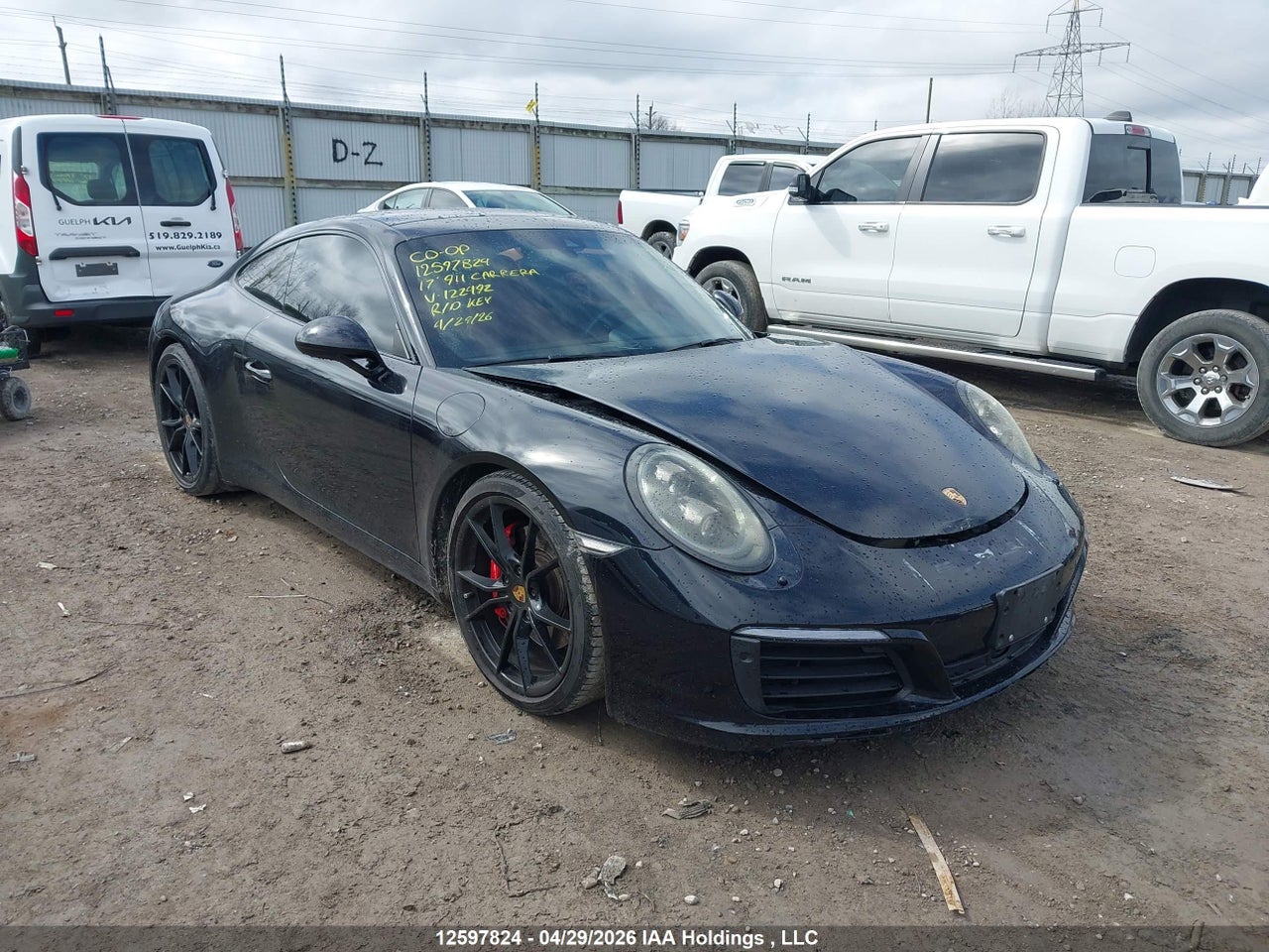 WP0AB2A99HS122492 · 2017 PORSCHE 911 CARRERA 4 GTS/CARRERA 4S/CARRERA GTS/CARRERA S