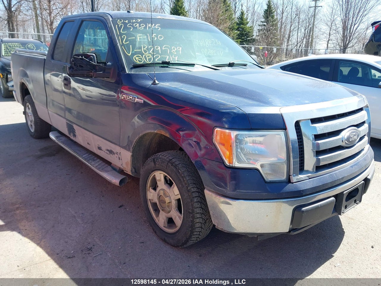 1FTFX1CF7CFB29589 · 2012 FORD F-150 · 1/12