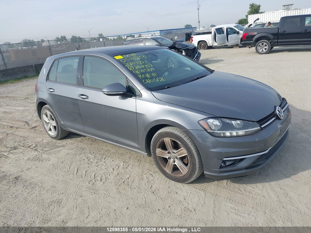 3VWG17AU8JM257957 · 2018 VOLKSWAGEN GOLF S/SE