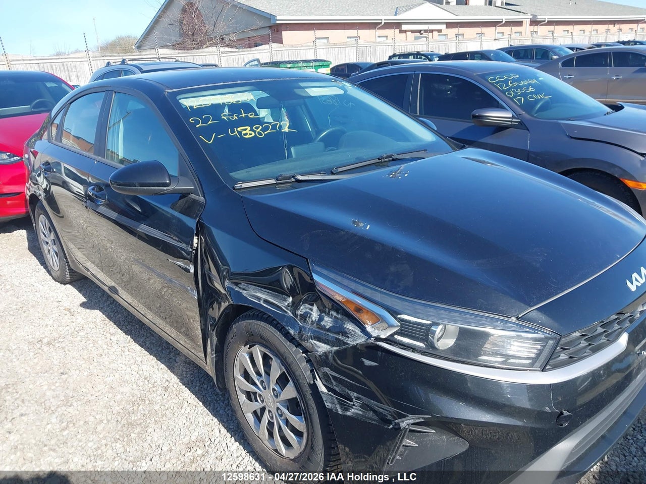 3KPF24AD2NE438272 · 2022 KIA FORTE LX