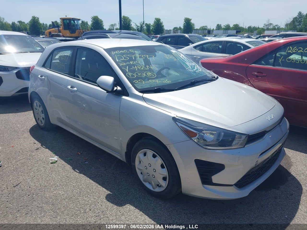 3KPA25AD3NE****** · 2022 KIA RIO · 1/12