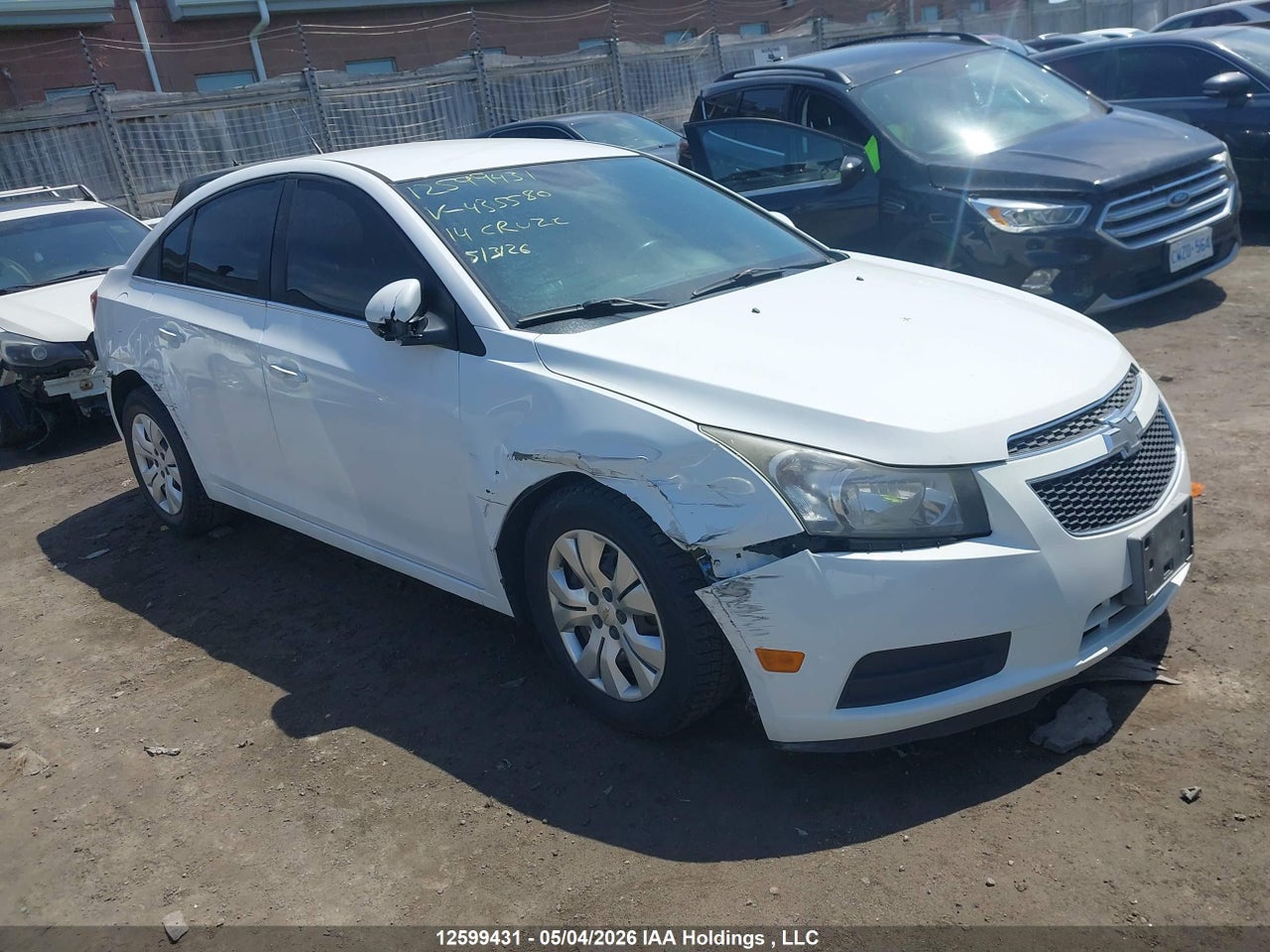 1G1PC5SB2E7435580 · 2014 CHEVROLET CRUZE LT