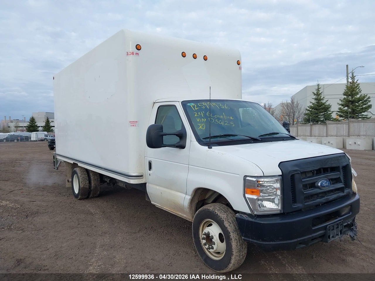 1FDXE4FN8RDD30125 · 2024 FORD ECONOLINE E450 SUPER DUTY CUTAWAY VAN · 1/12