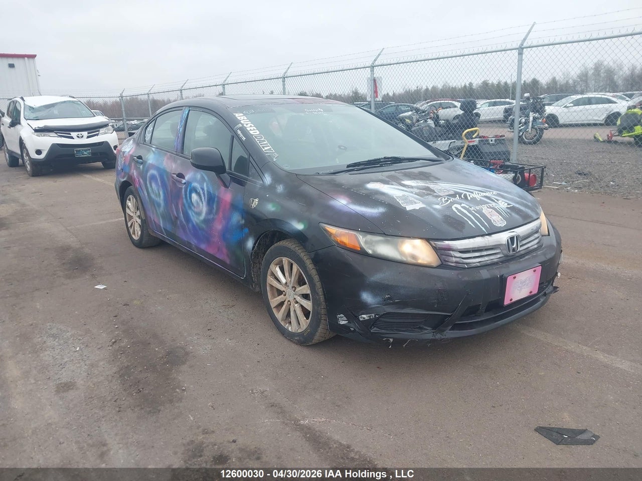 2HGFB2F50CH****** · 2012 HONDA CIVIC LX · 1/12