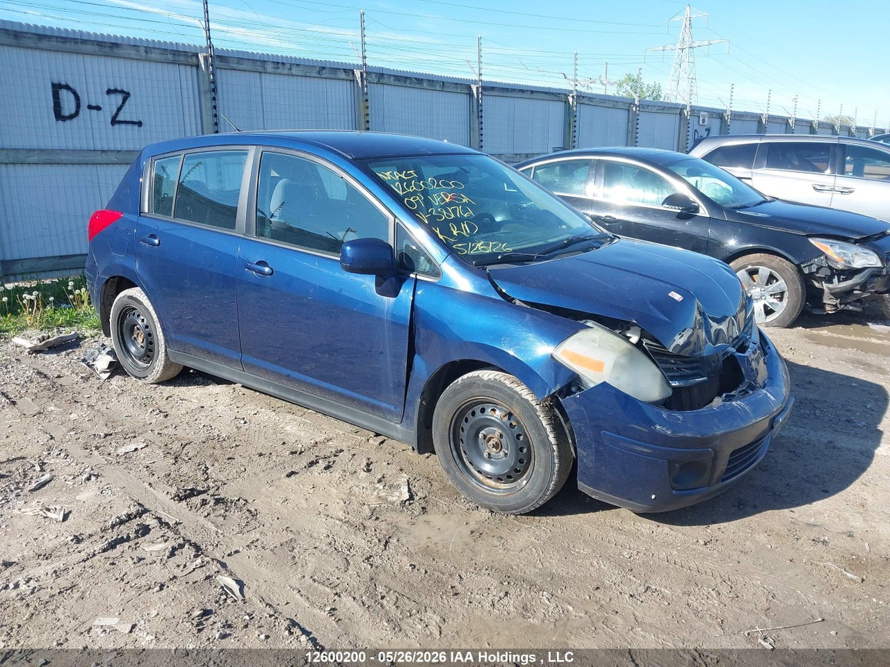 3N1BC13EX9L****** · 2009 NISSAN VERSA