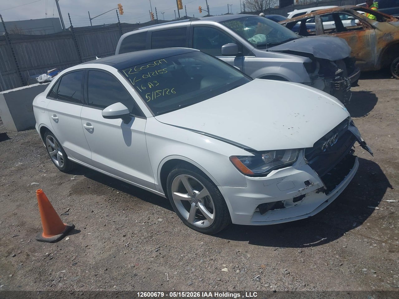 WAUA7GFF2G1012155 · 2016 AUDI A3 1.8T KOMFORT