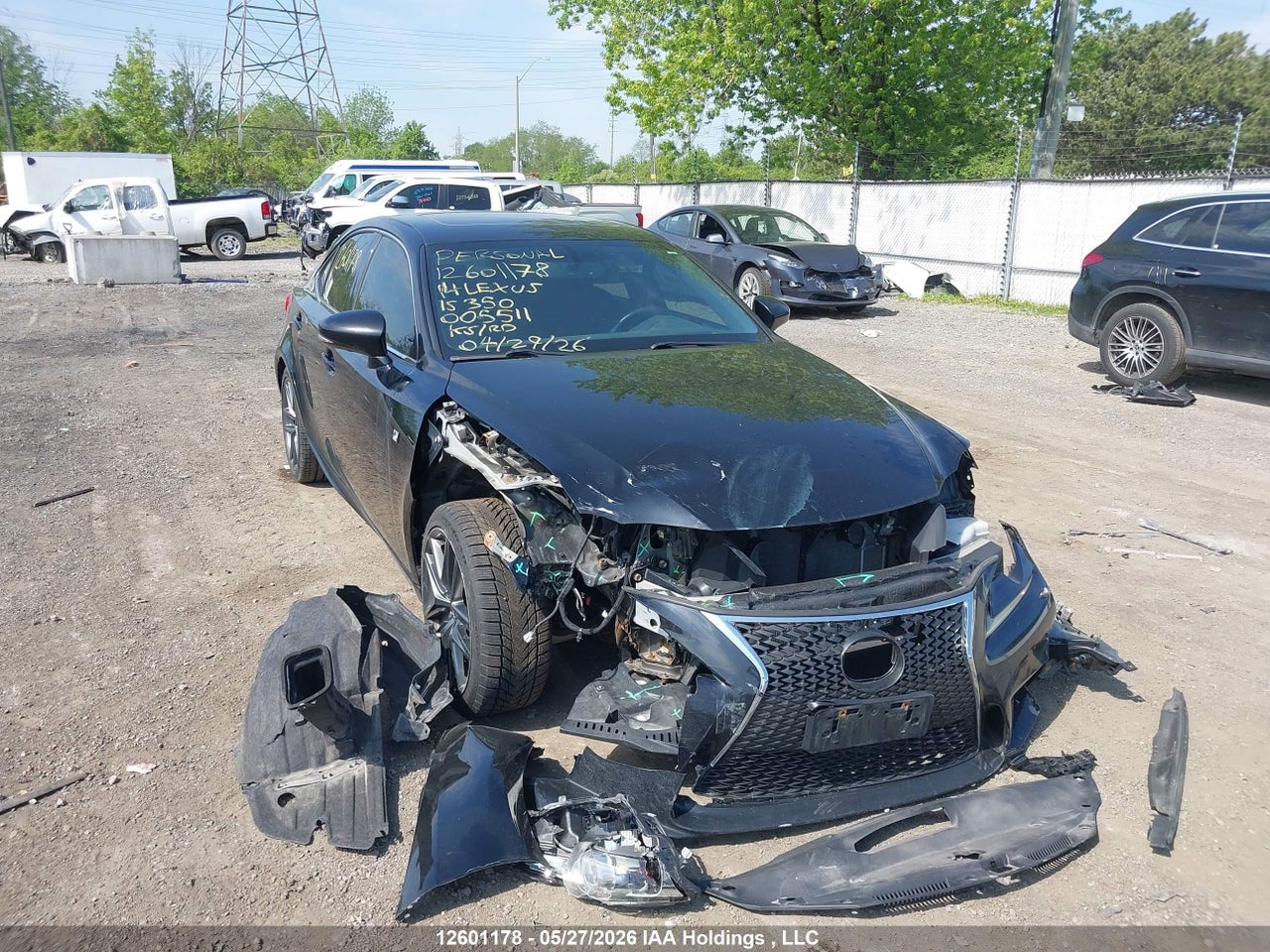 JTHCE1D23E5005511 · 2014 LEXUS IS 350