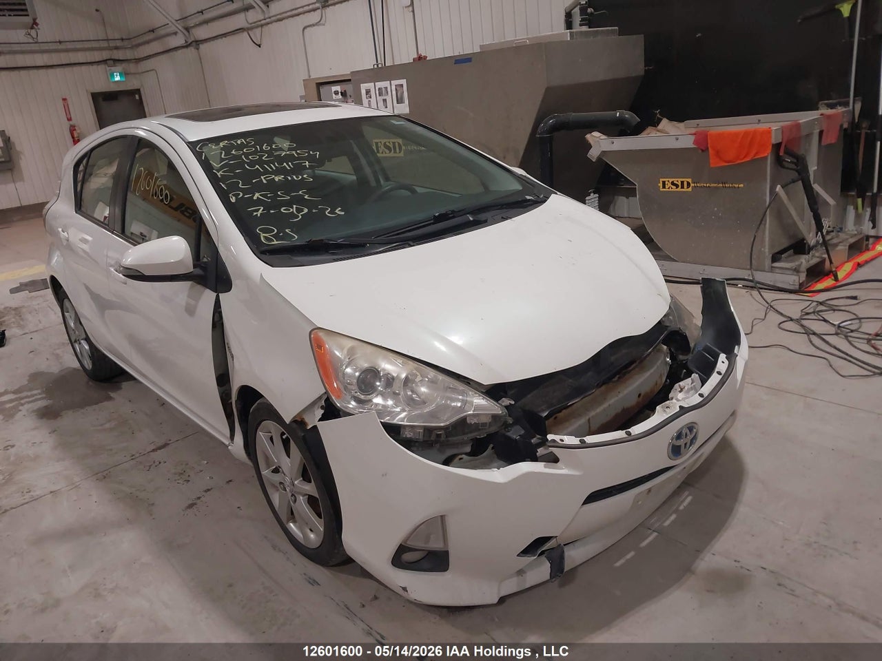 JTDKDTB3XC1027954 · 2012 TOYOTA Prius c