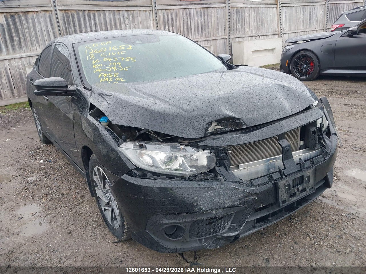 2HGFC2F81JH043755 · 2018 HONDA CIVIC EX 4DR