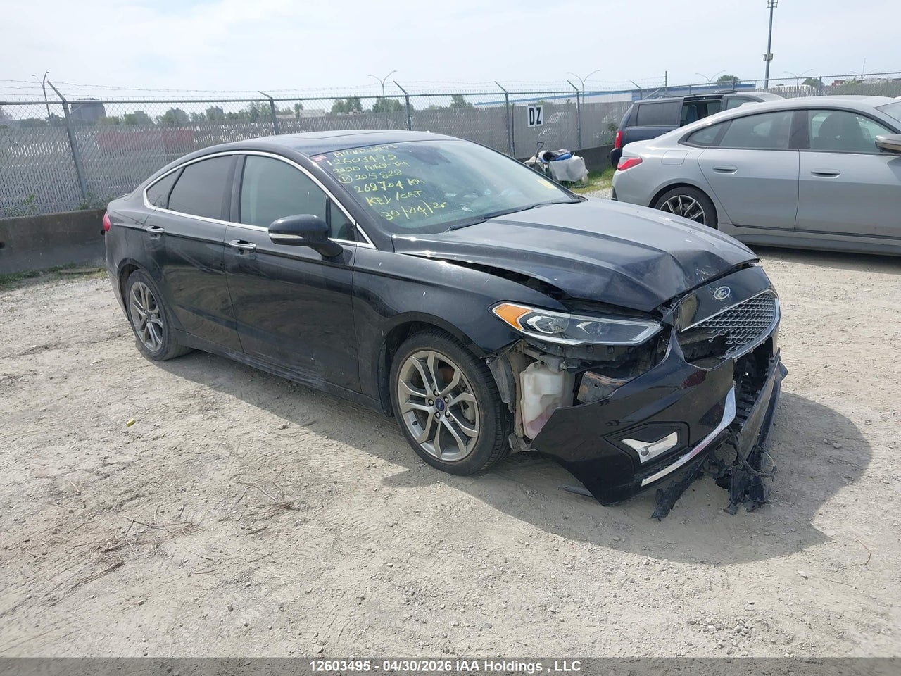 3FA6P0RU6LR205828 · 2020 FORD FUSION TITANIUM
