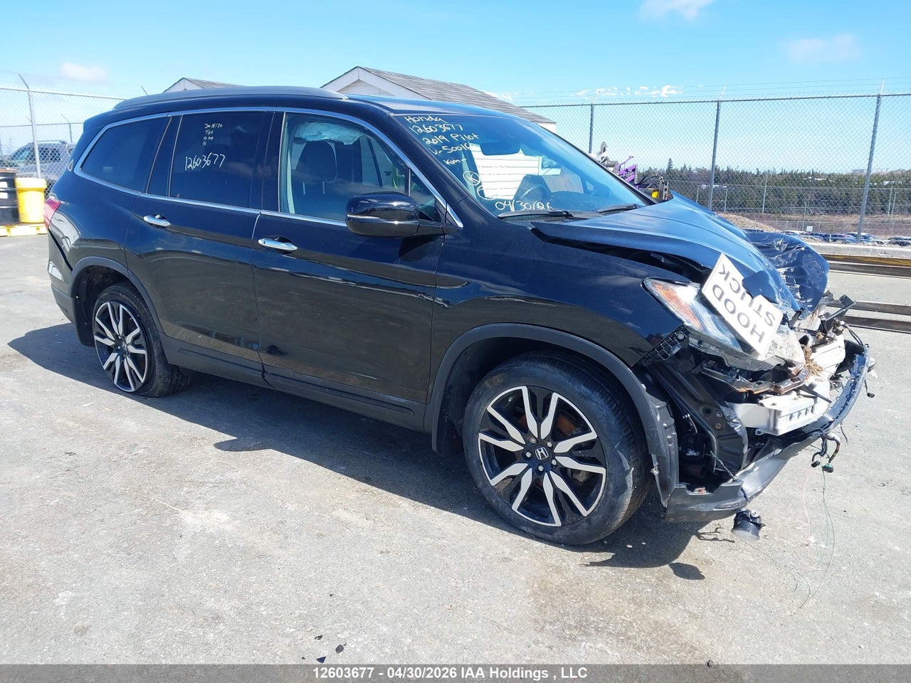 5FNYF6H92KB500169 · 2019 HONDA PILOT TOURING