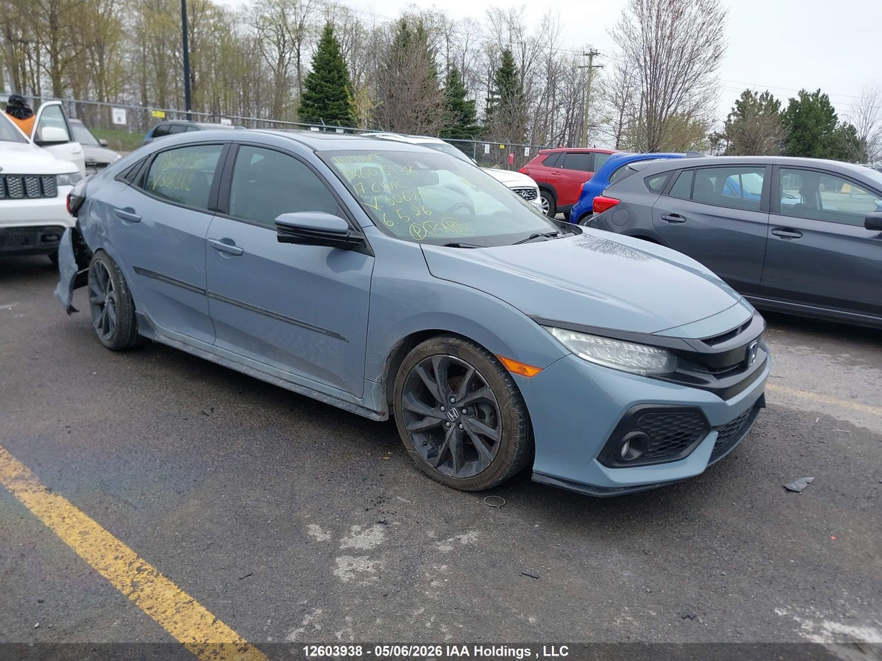 SHHFK7H98HU****** · 2017 HONDA CIVIC · 1/12