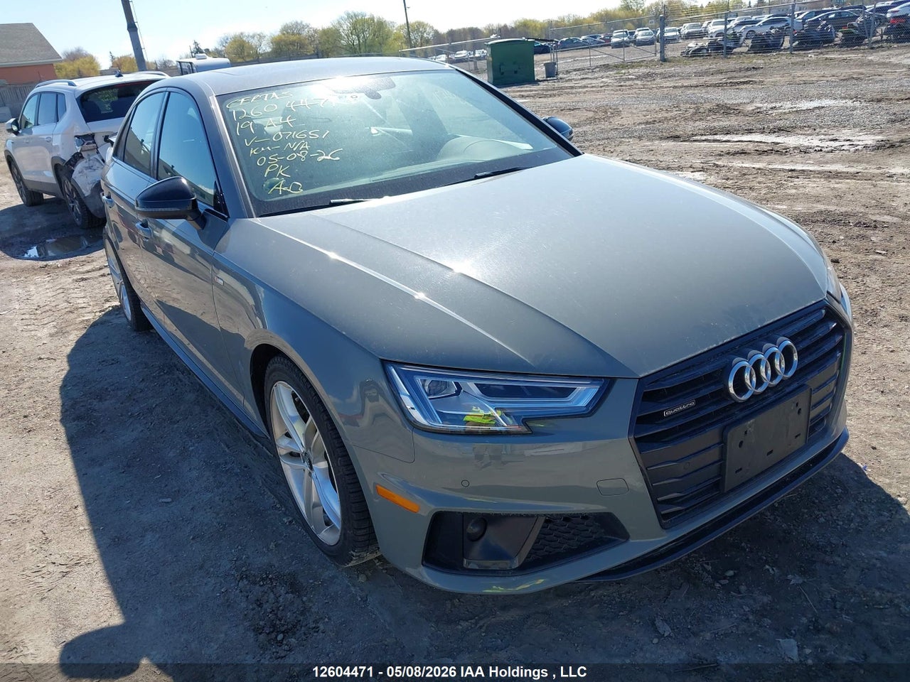WAUENAF47KA071651 · 2019 AUDI A4 PREMIUM PLUS · 1/12