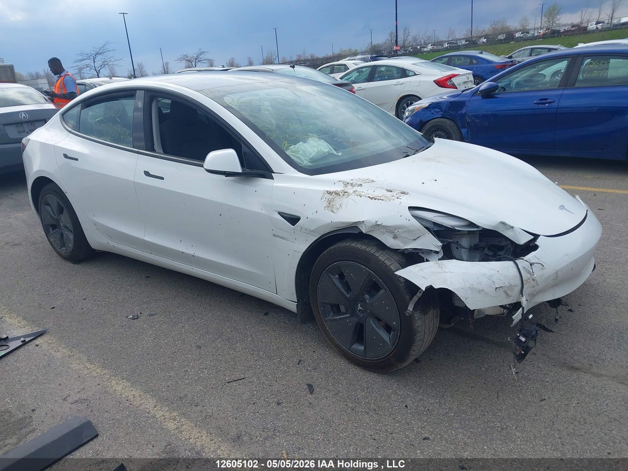 5YJ3E1EA3MF980966 · 2021 TESLA MODEL 3 STANDARD RANGE/STANDARD RANGE PLUS · 1/12