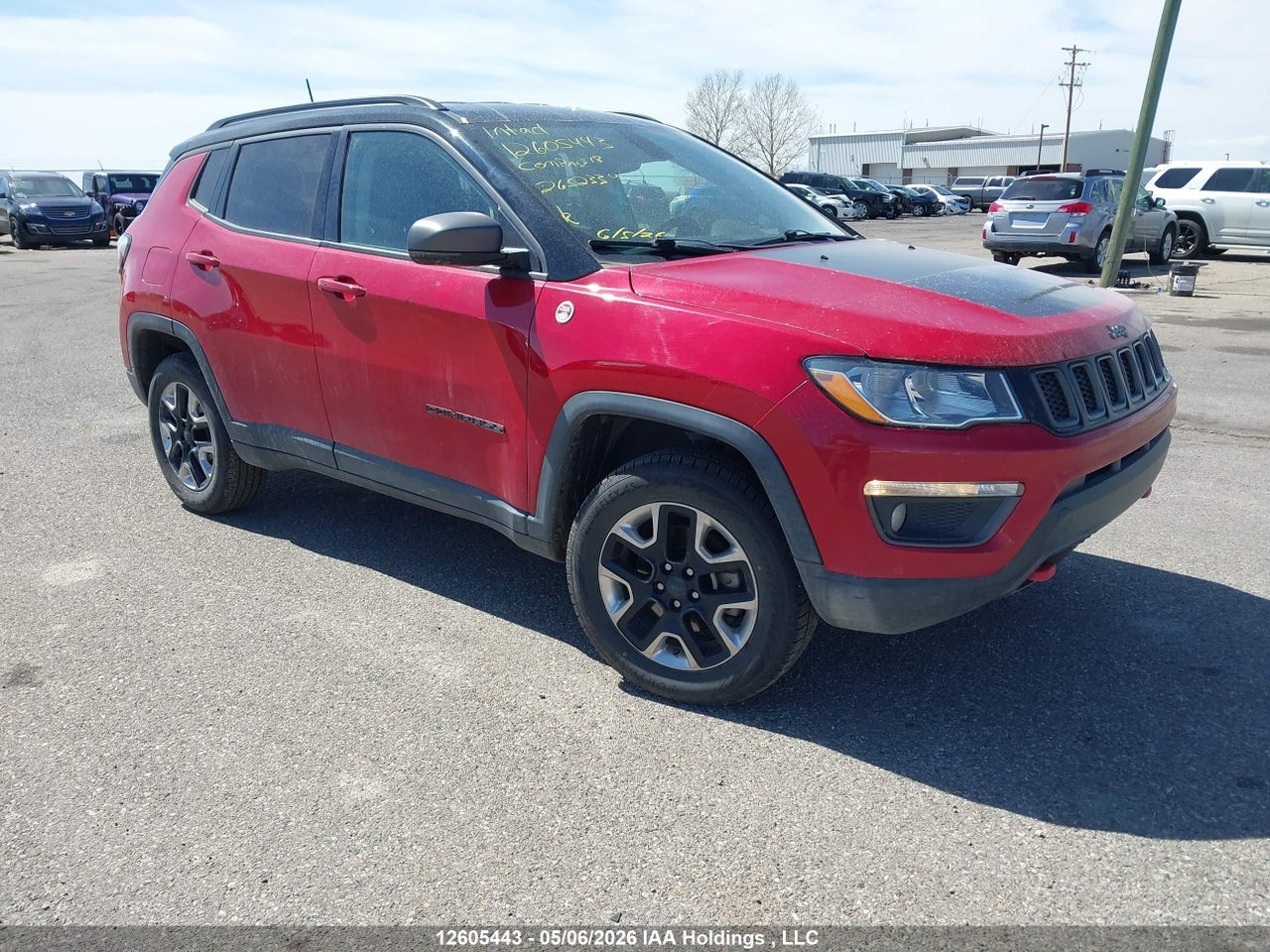 3C4NJDDB5JT265233 · 2018 JEEP COMPASS TRAILHAWK · 1/12