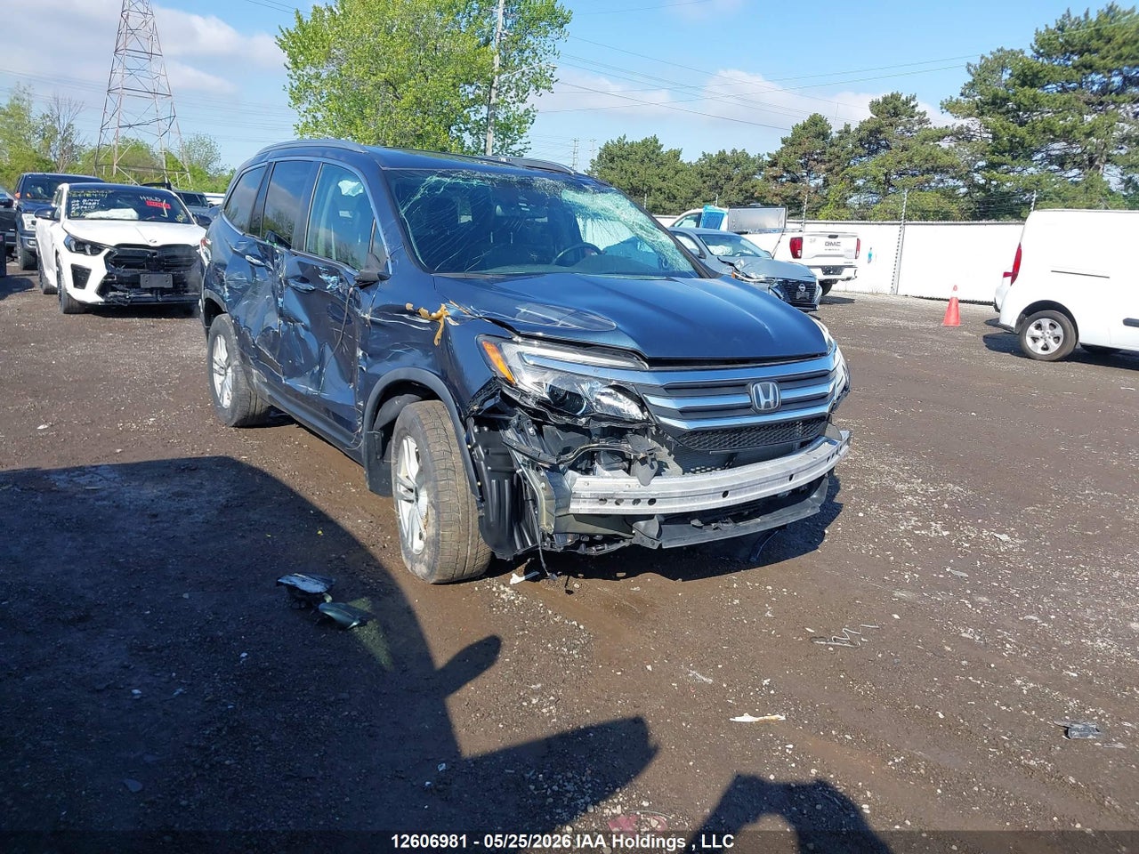 5FNYF6H85HB505205 · 2017 HONDA PILOT EX-L RES · 1/12