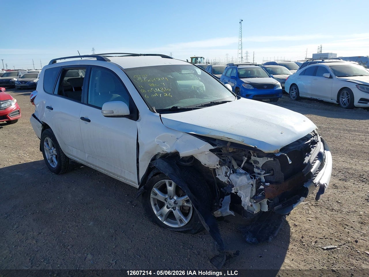 2T3JK4DV3BW****** · 2011 TOYOTA RAV4 BASE V6 · 1/12