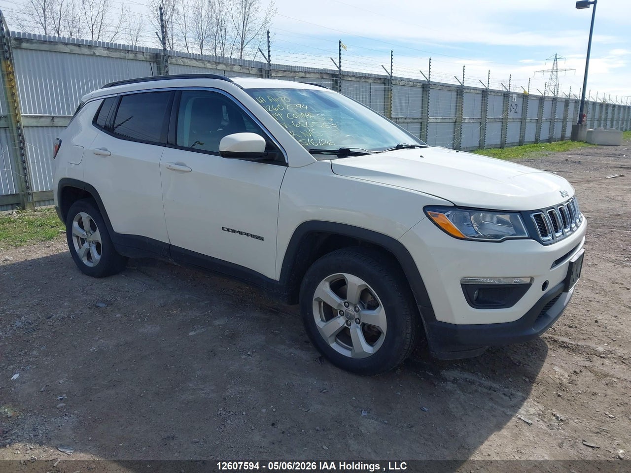 3C4NJDBB7KT650569 · 2019 JEEP COMPASS NORTH · 1/12