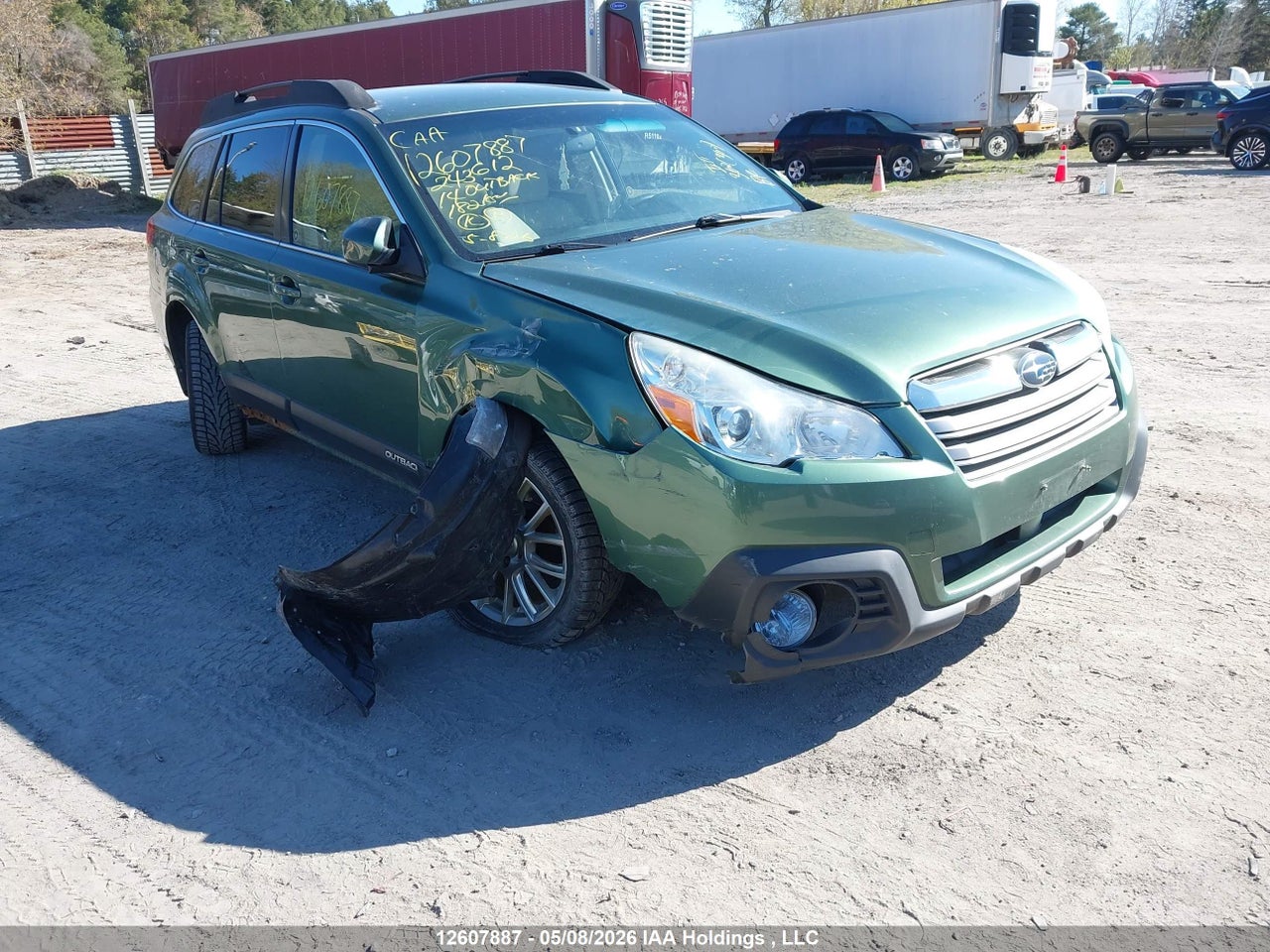 4S4BRGBC5E3243612 · 2014 SUBARU OUTBACK 2.5I PREMIUM