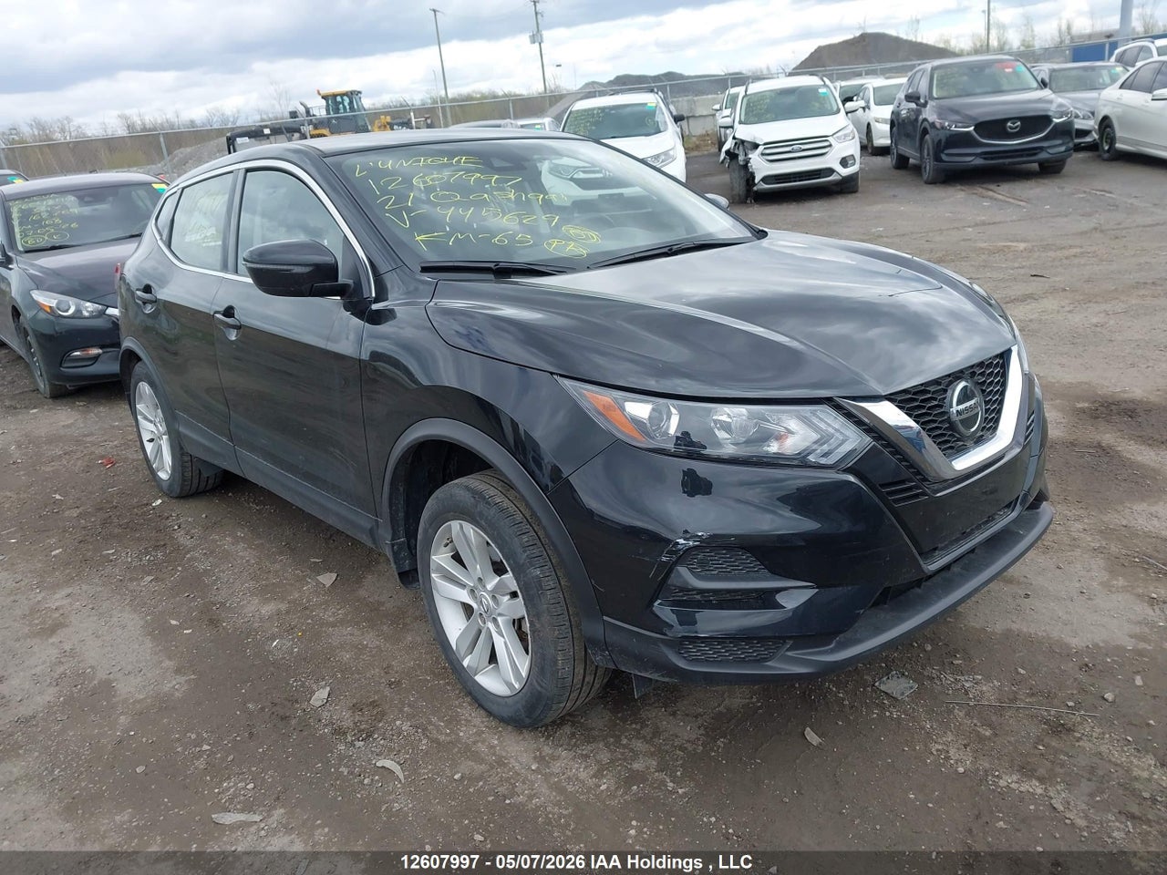 JN1BJ1AW7MW445629 · 2021 NISSAN QASHQAI S
