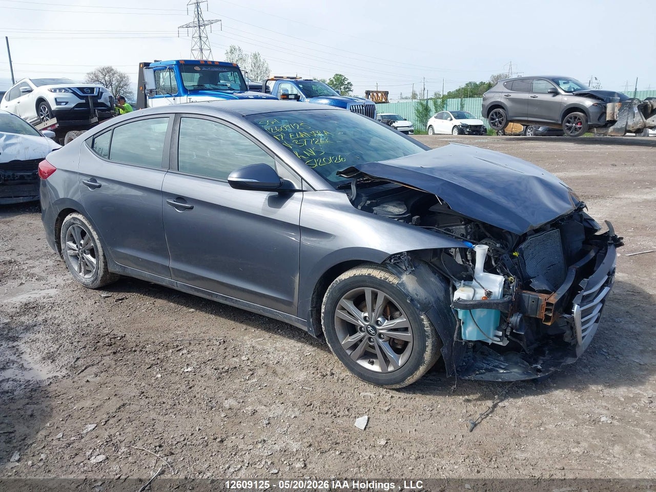 KMHD84LF3HU377262 · 2017 HYUNDAI ELANTRA GL