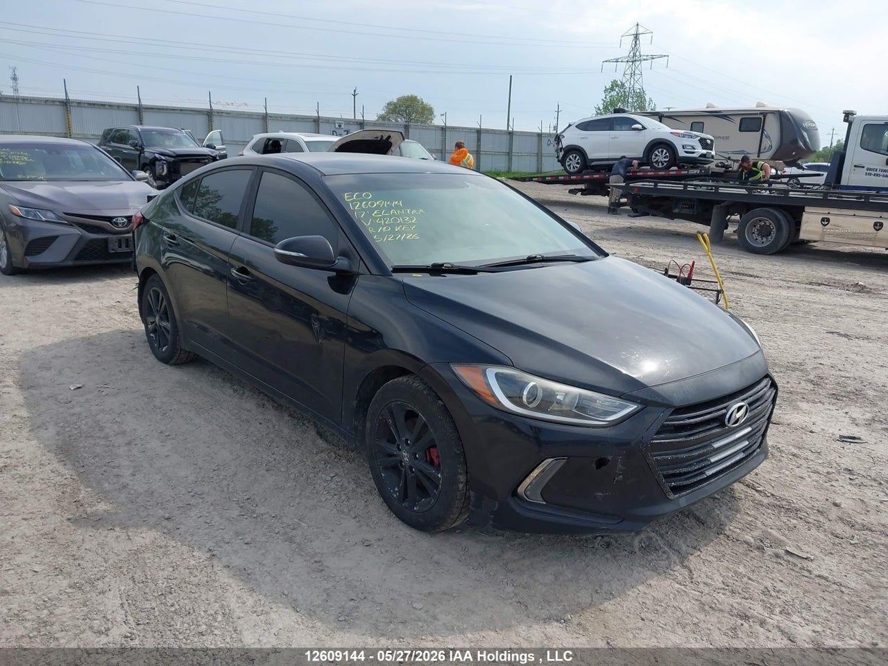 KMHD84LF9HU420132 · 2017 HYUNDAI ELANTRA GL