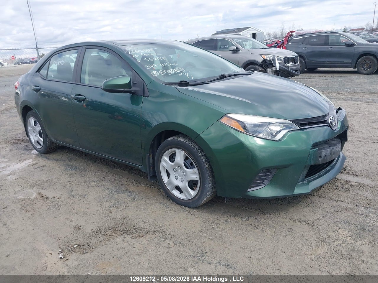 2T1BURHEXGC558147 · 2016 TOYOTA COROLLA LE
